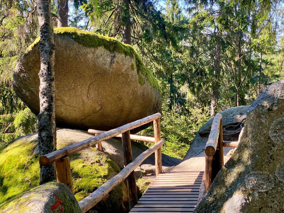 Ferienwohnung Oxana Im Naturpark Fichtelgebirge Schonwald (Bavaria) Exterior foto